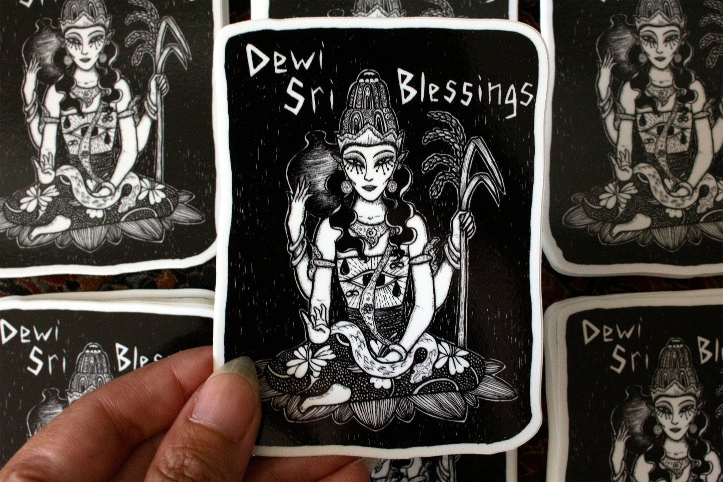 DEWI SRI VINYL STICKER