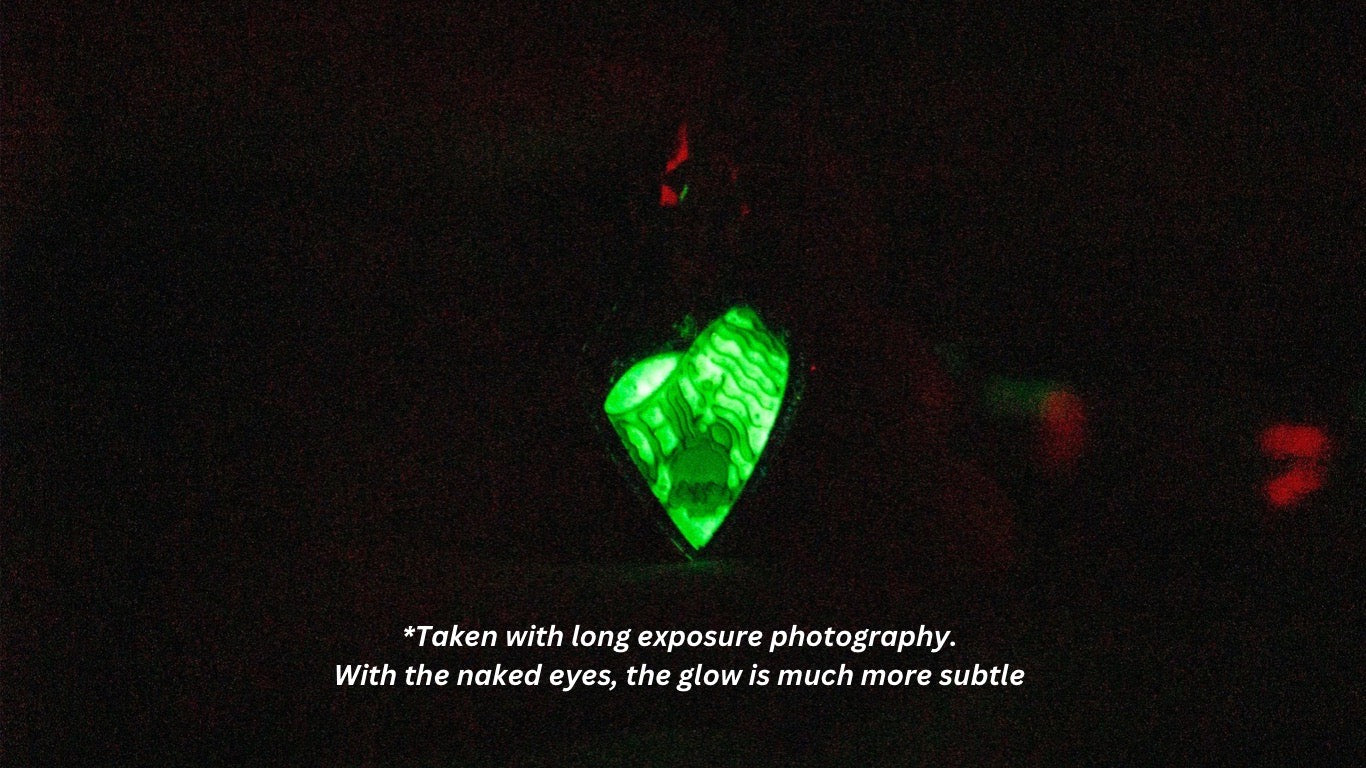The Devil's Potion pin glow in the dark