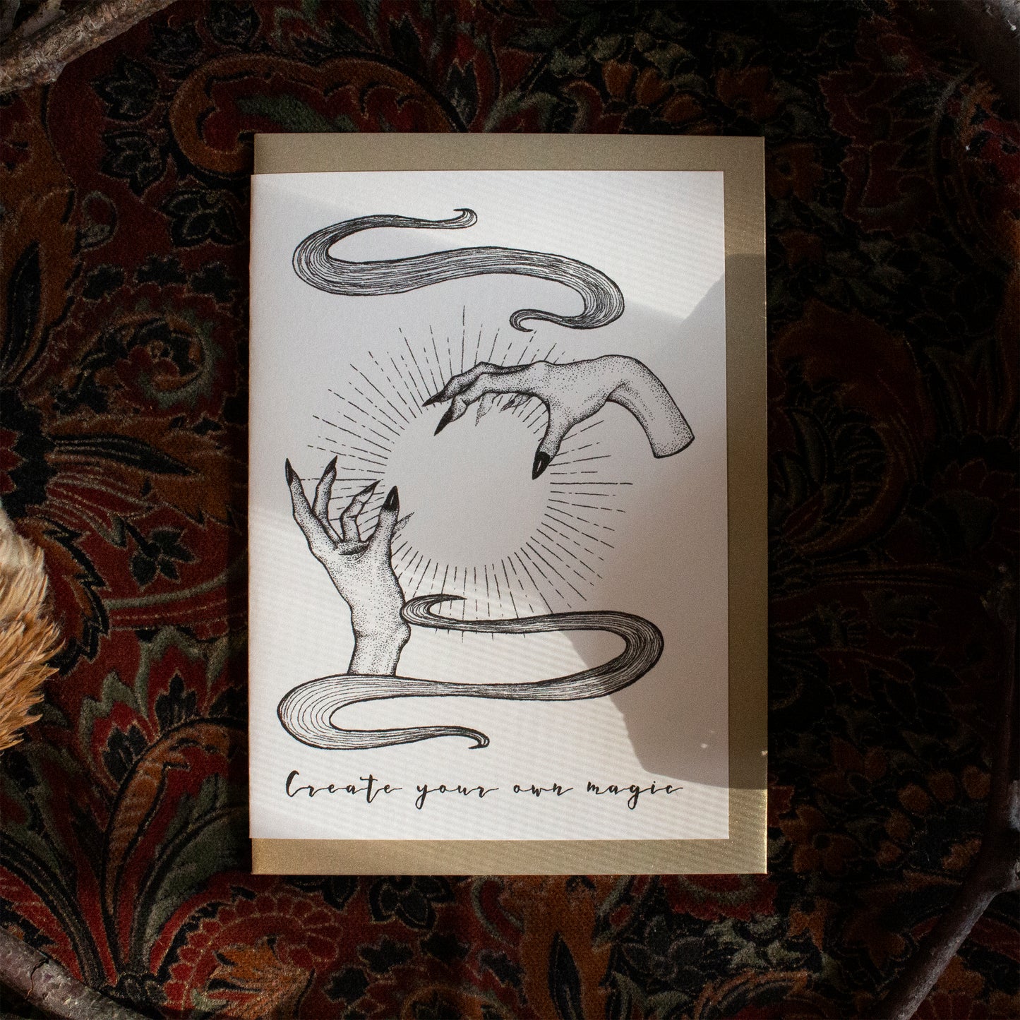 CREATE YOUR OWN MAGIC GREETING CARD