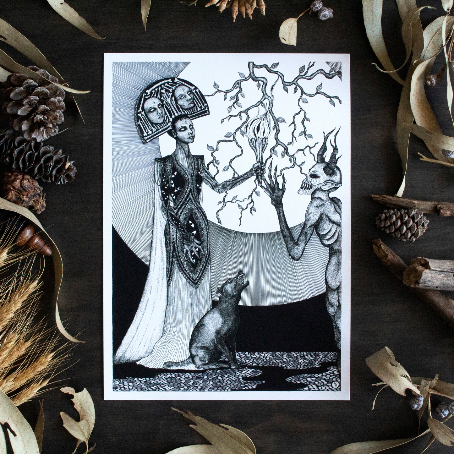 HECATE PHOSPHORUS ART PRINT