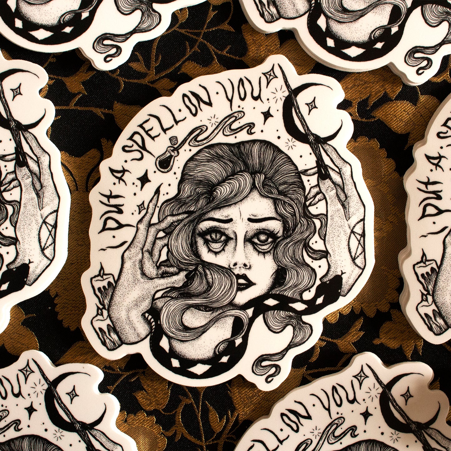 "I PUT A SPELL ON YOU" VINYL STICKER