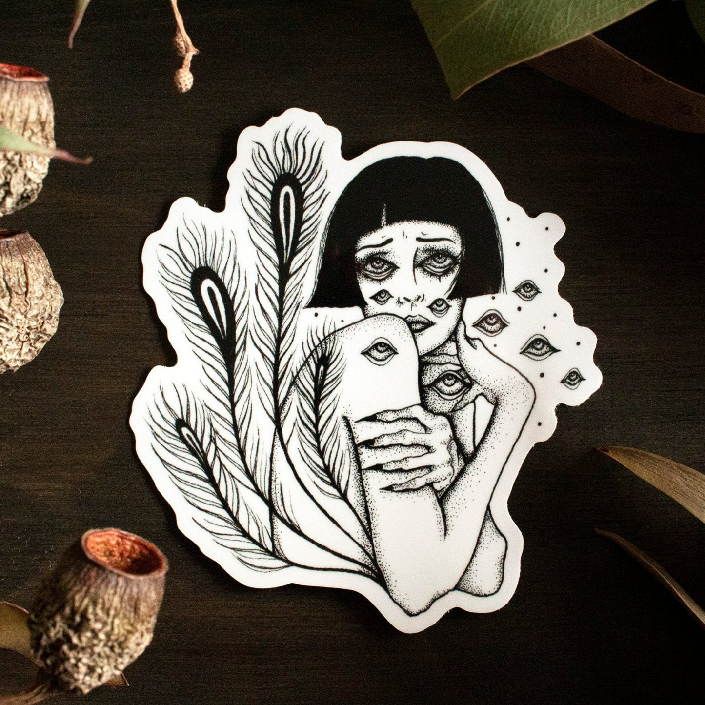 SAD GIRLS VINYL STICKER