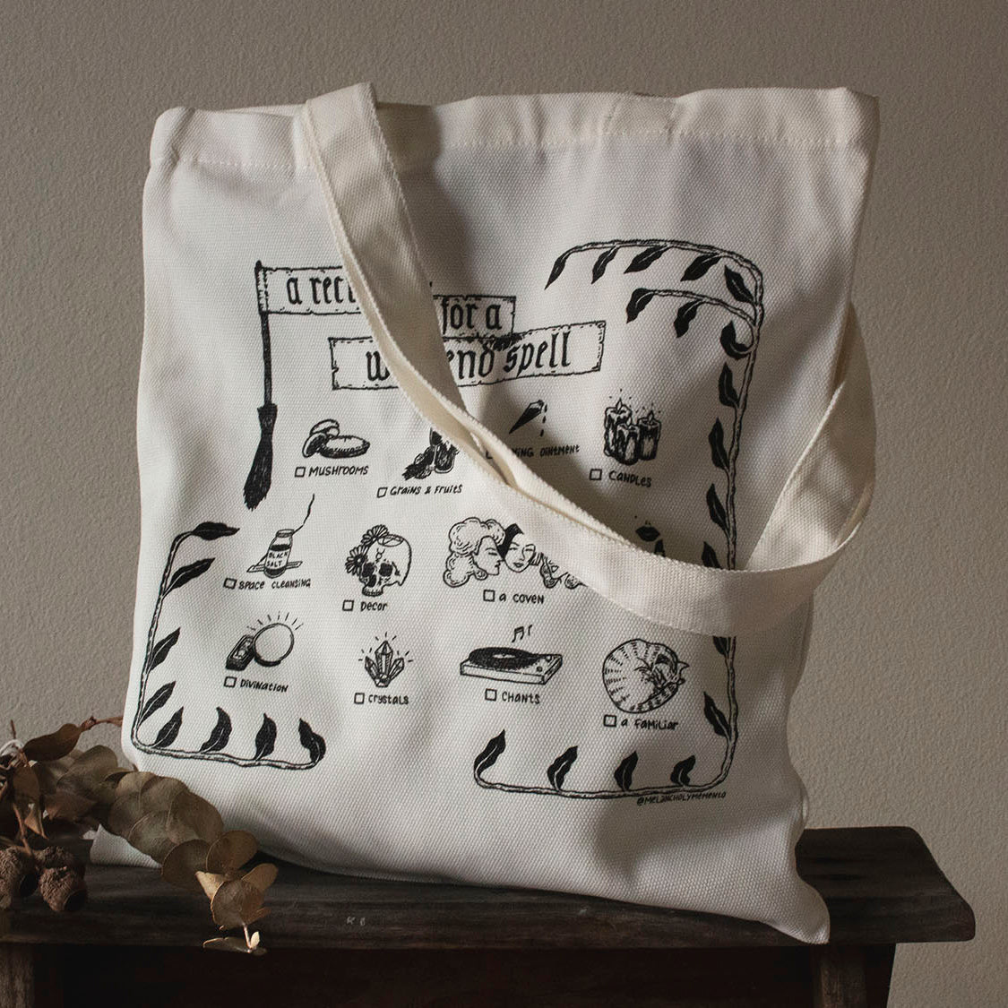 THE WEEKEND SPELL TOTE BAG