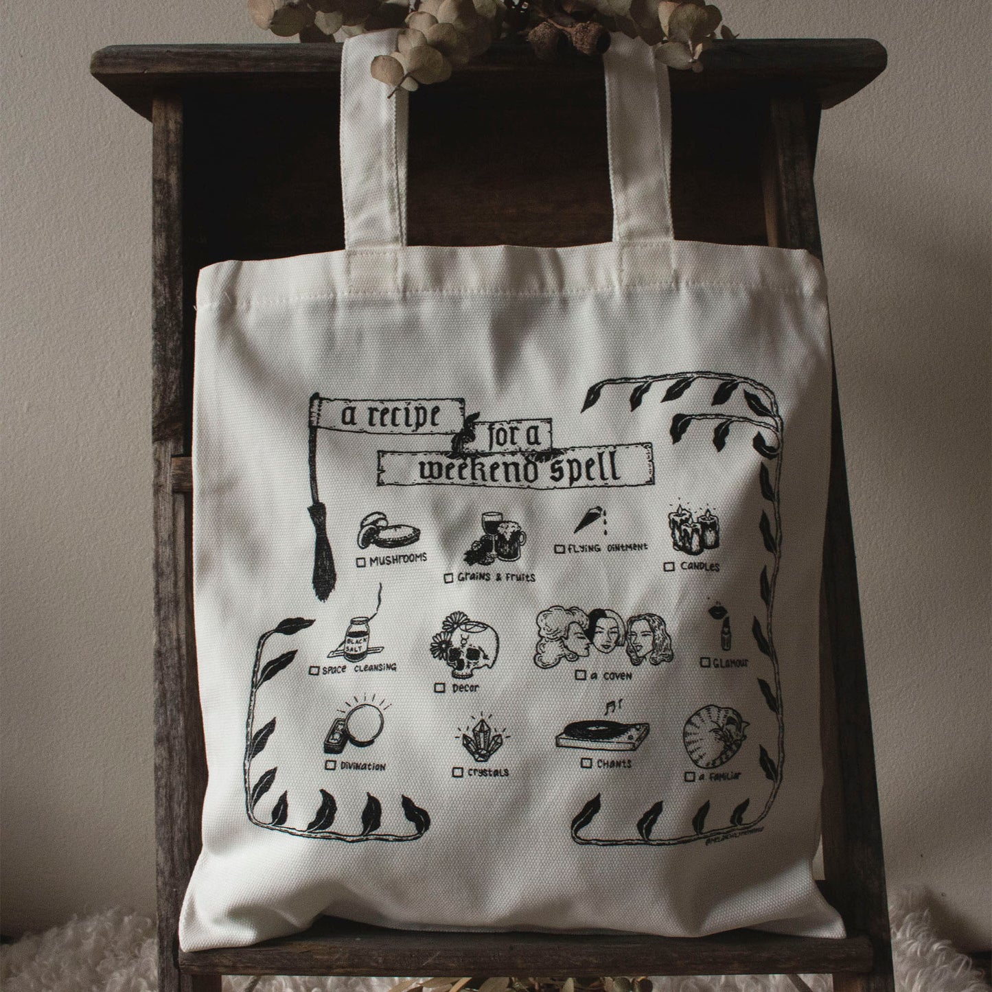 THE WEEKEND SPELL TOTE BAG