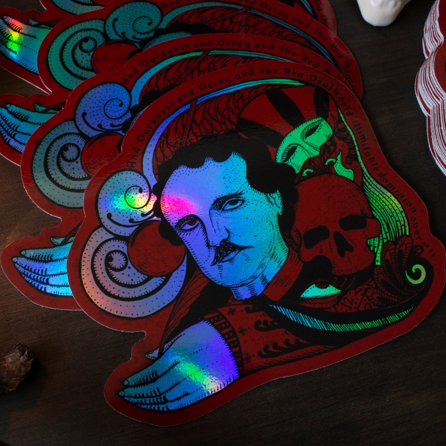 *NEW* "RED DEATH" VINYL STICKER