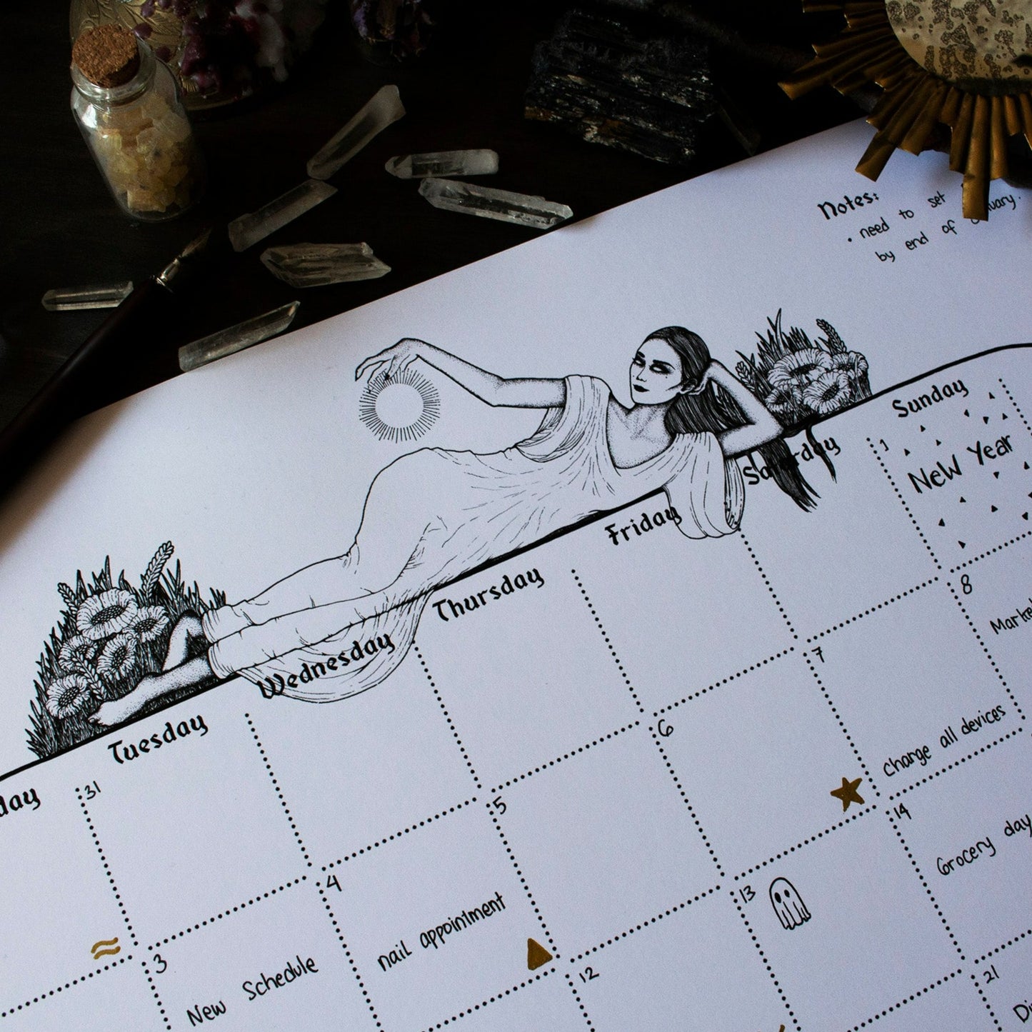 EPIPHANY DESK CALENDAR [ PRINTABLE ]