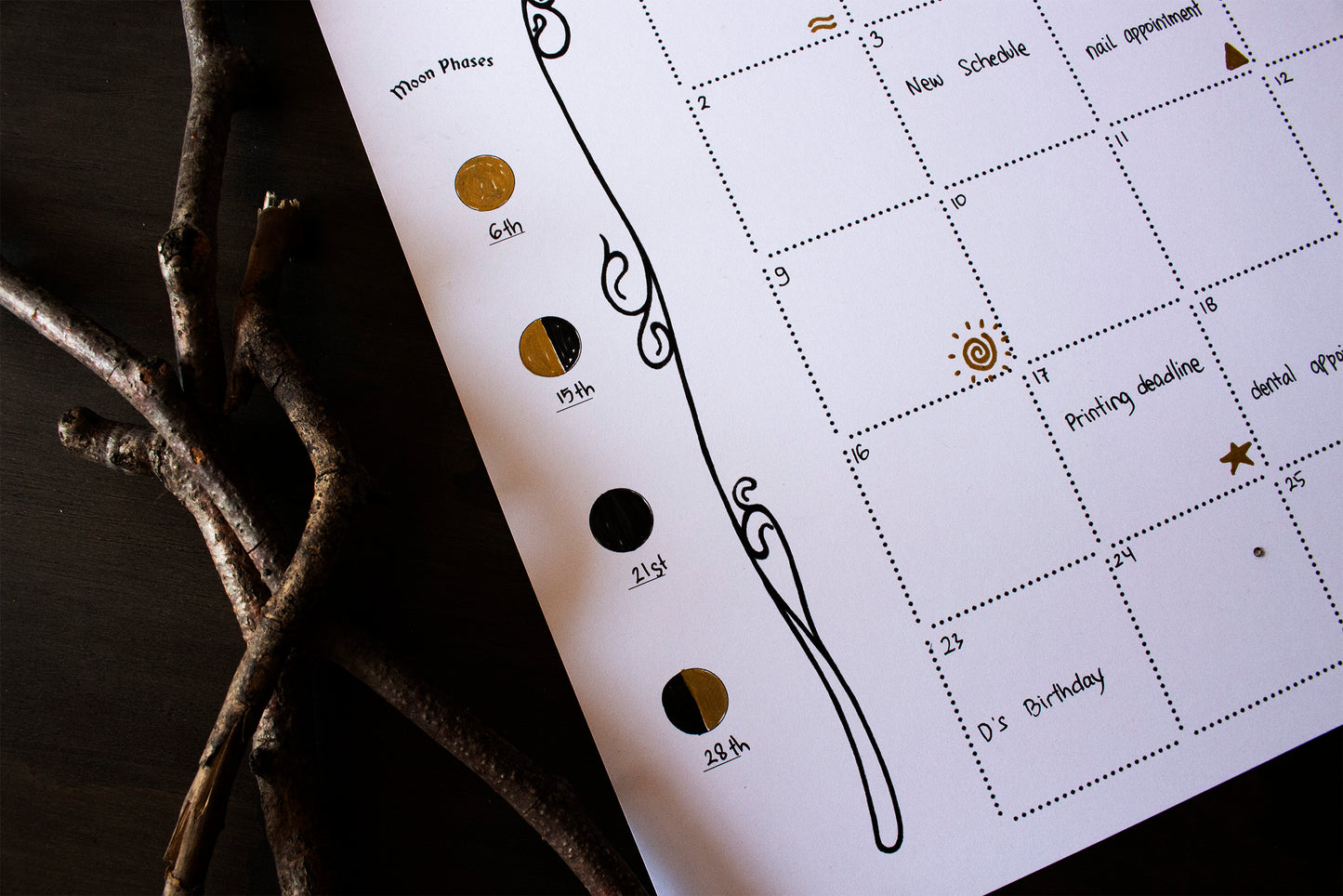 EPIPHANY DESK CALENDAR [ PRINTABLE ]